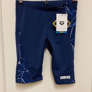 NWT - blue Arena jammer size 28. Perfect!